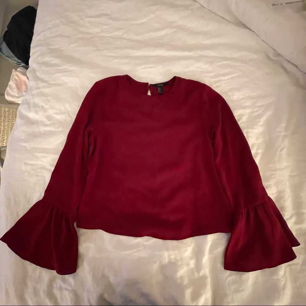Forever21 red blouse